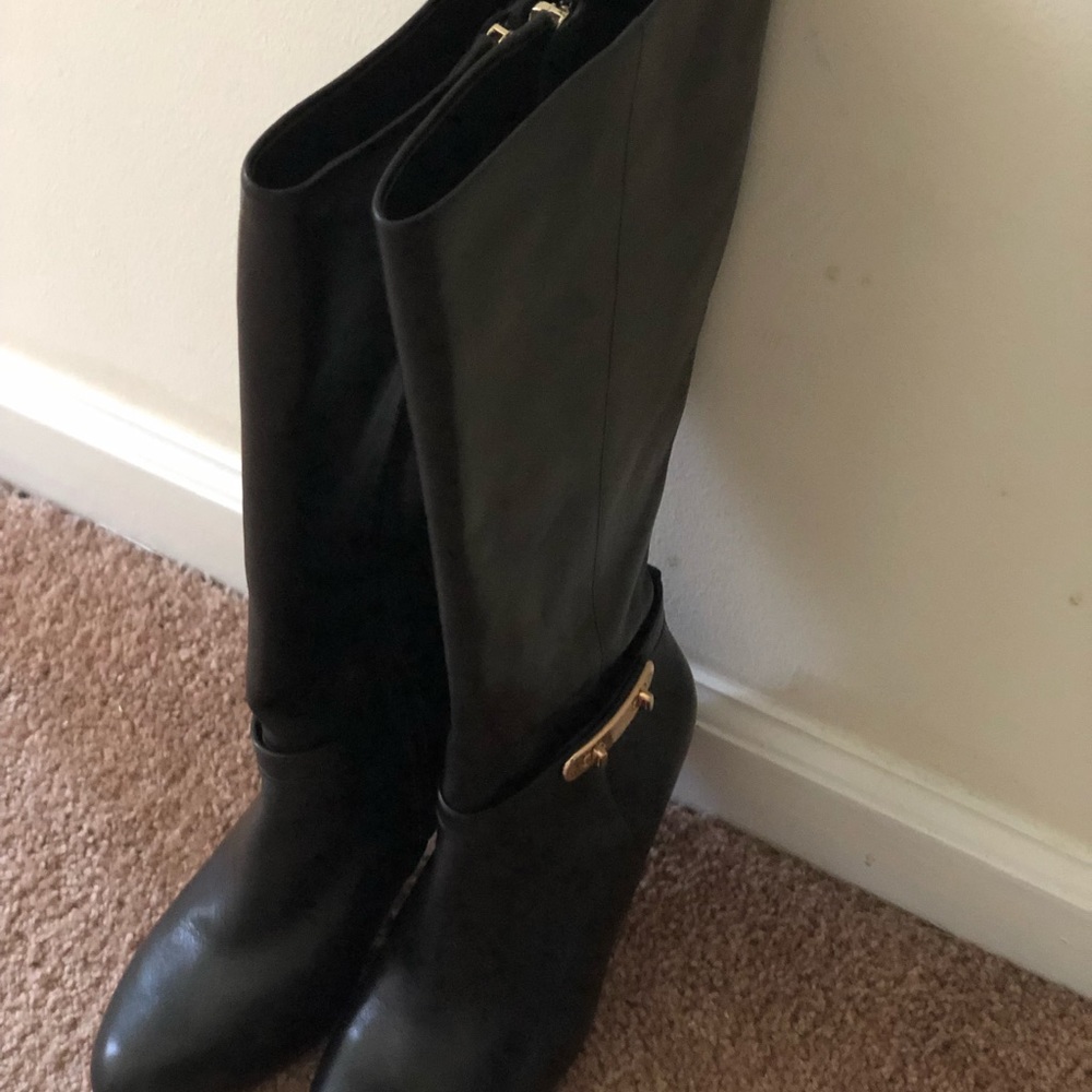 BN Coach Knee Boots Sz 7.5 - Picture 2 of 5